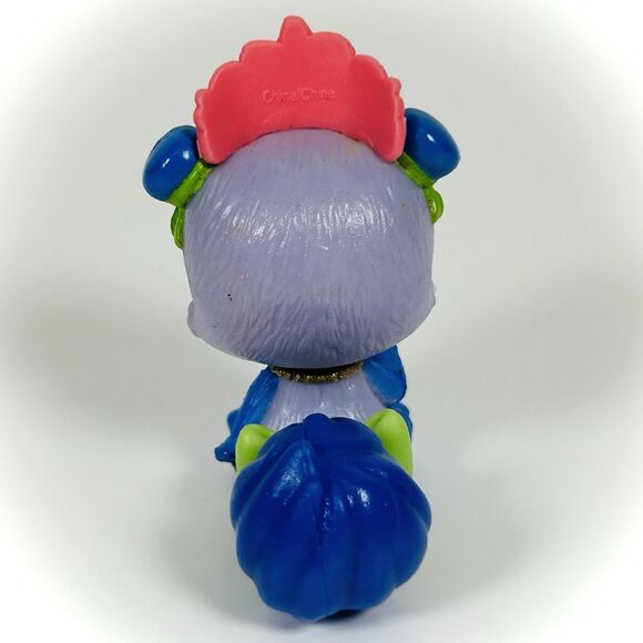 Disney Palace Pets Minis Blossom Figure Toy Mulan's Panda 1.5" Blue Figurine - Picture 3 of 5